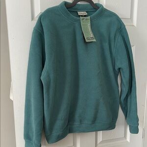 Sahalie Women's Teal Crewneck Sweatshirt